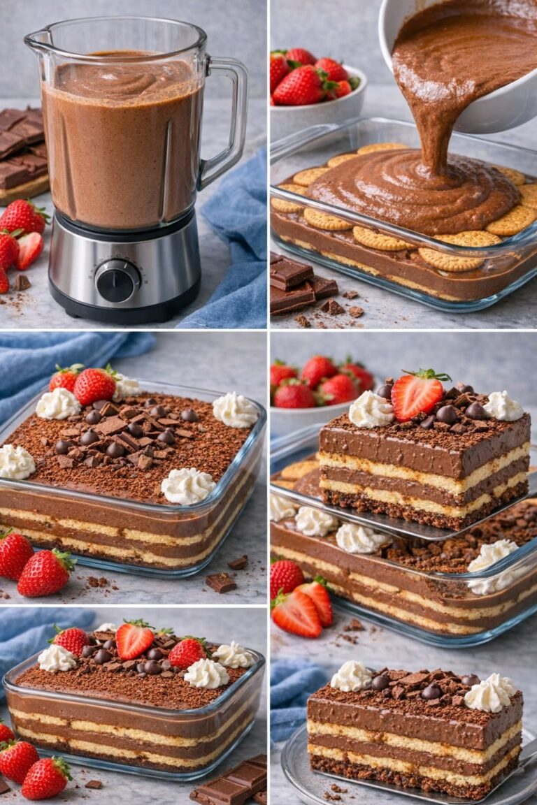 Crema al cioccolato Carlotta (un dessert facile e delizioso) 🍫🍓✨ Se non l'avete ancora provata, vi state perdendo qualcosa! 🤯🤯👇🏻👇🏻