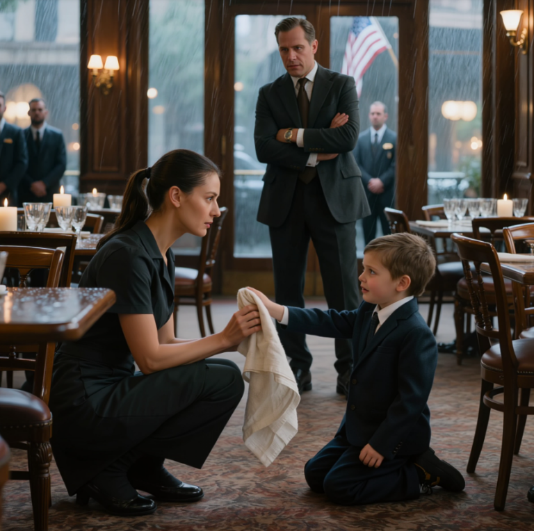Pubblicità Un silenzio di tomba calò sul ristorante mentre il bambino continuava a piangere, e poi la cameriera disse qualcosa di inaspettato.