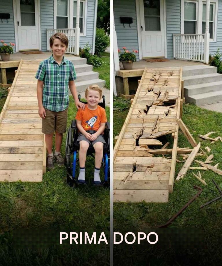 Mio figlio ha costruito una rampa per il ragazzo della porta accanto, poi un vicino arrogante l'ha distrutta, ma il karma è arrivato più velocemente di quanto si aspettasse.